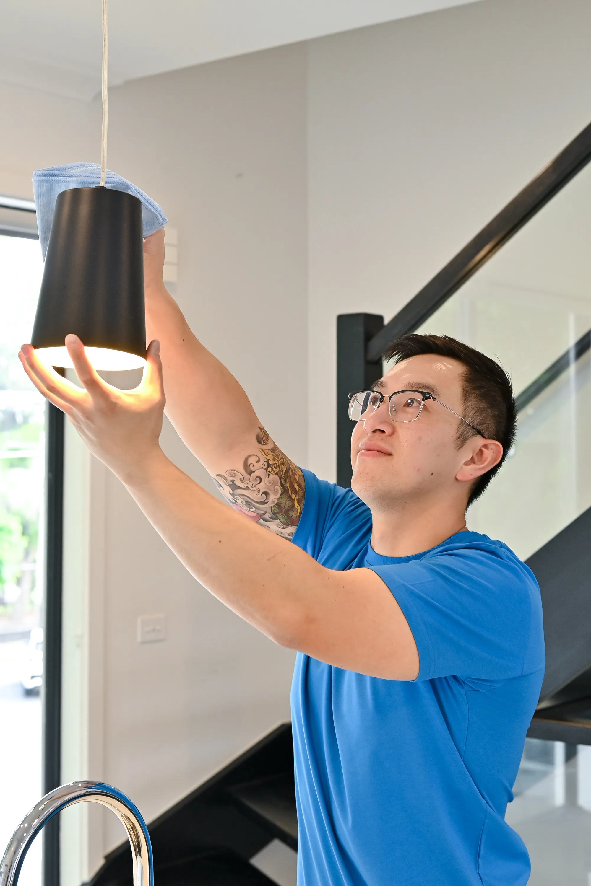 Professional cleaning team working in Perth