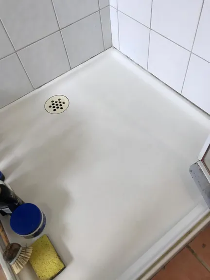 Kitchen after cleaning - spotless counters and gleaming appliances