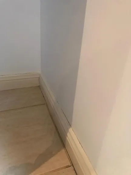 Bedroom after cleaning - sand-free and pristine environment